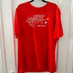 Nike Men's XXL Make It Hot Tee - Orange